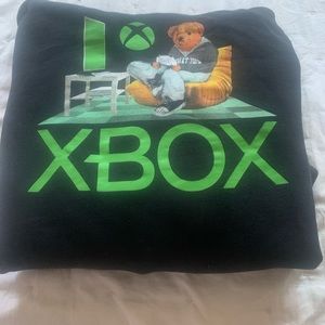 Black sweatshirt with hood from Chinatown limited edition